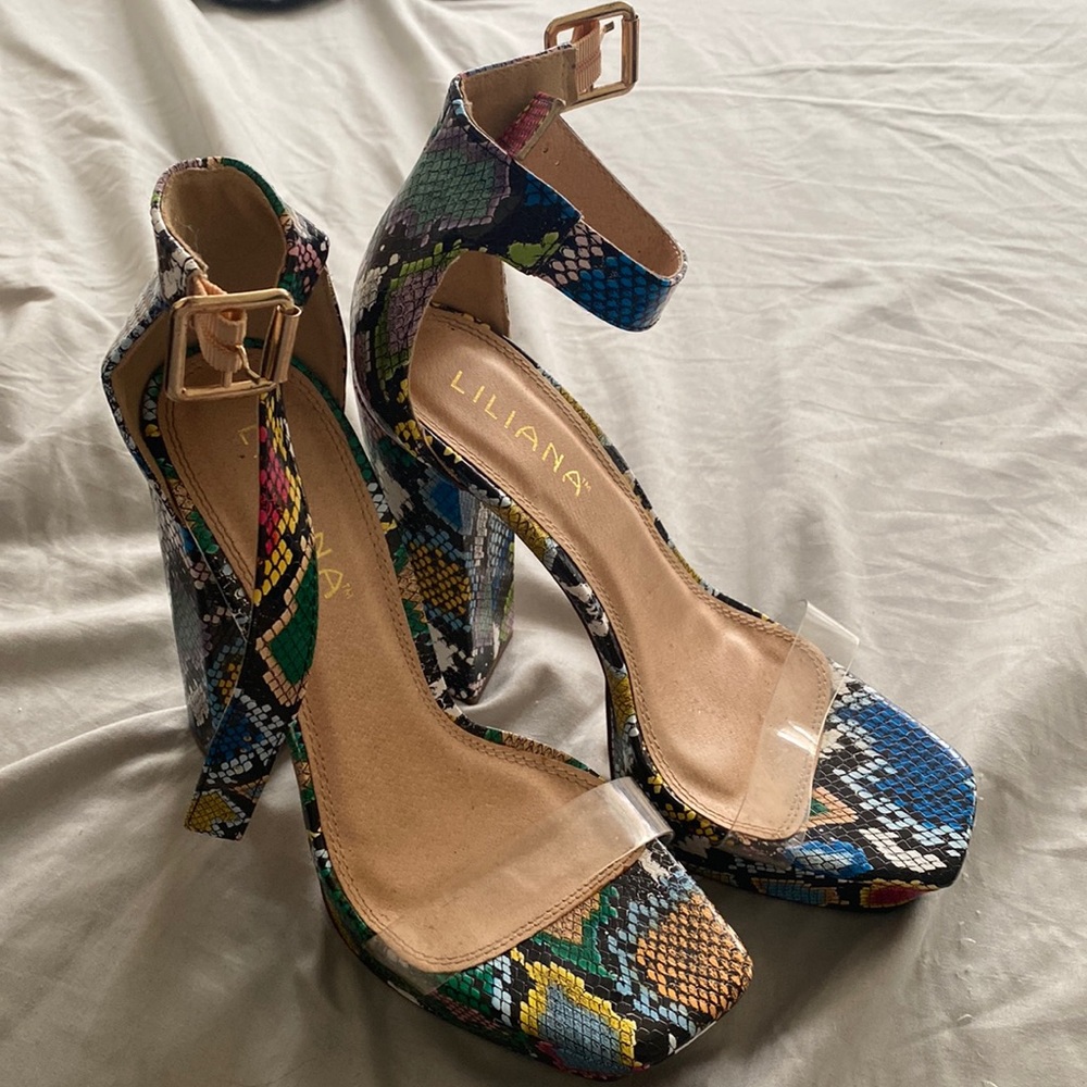 Liliana high chunky heel